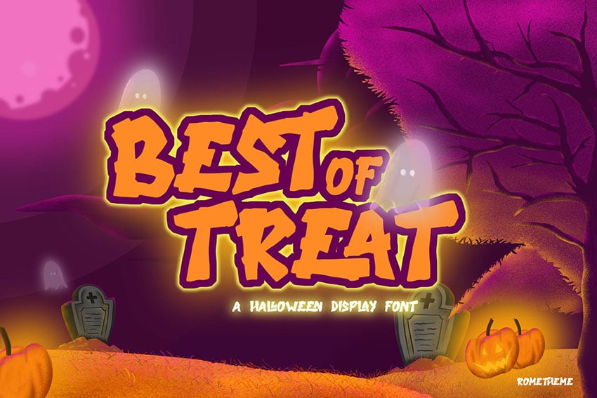 best of treat font