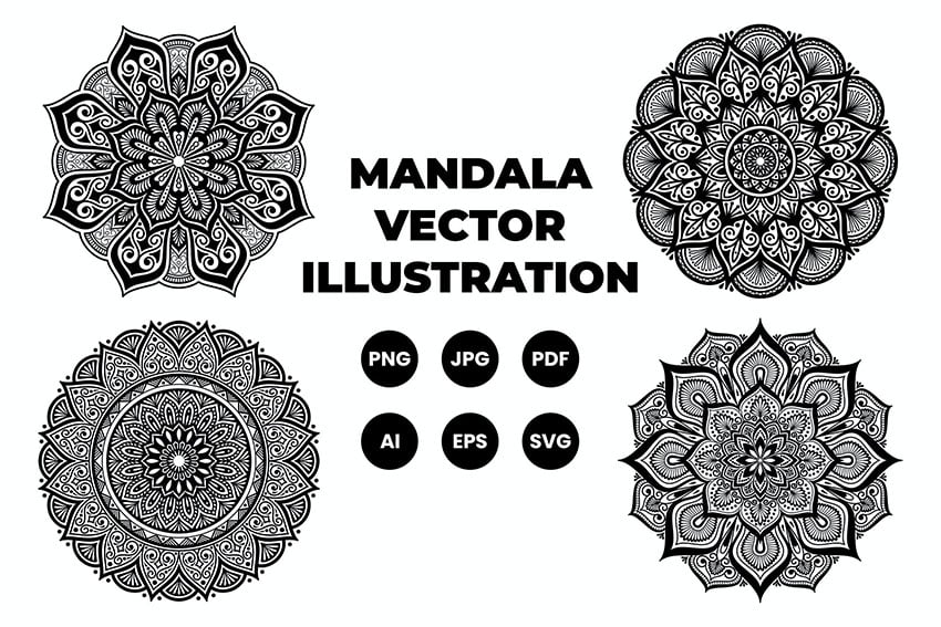 vector mandalas