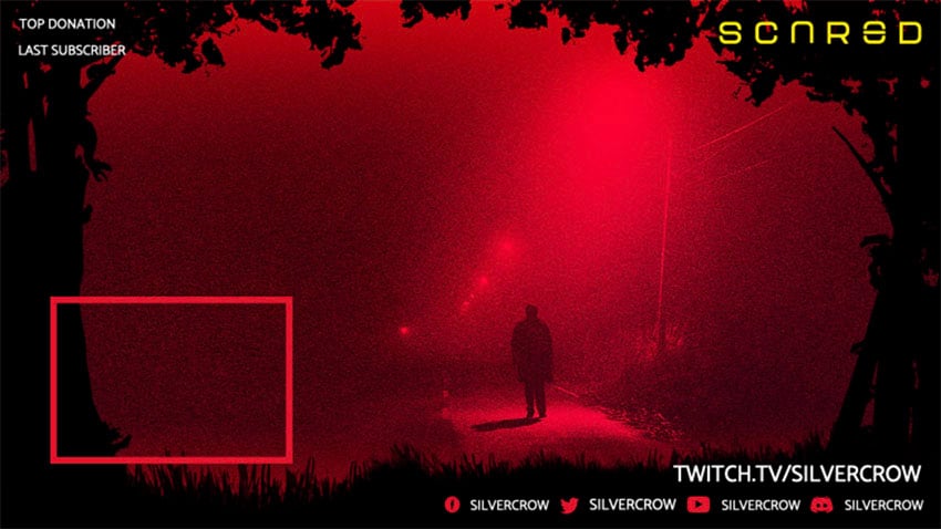 spooky twitch overlay