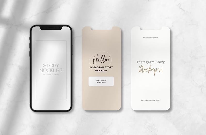 instagram story mockup