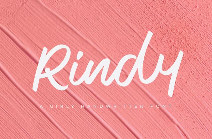 rindy font