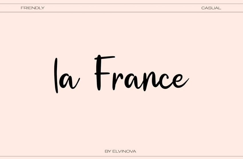 la france font