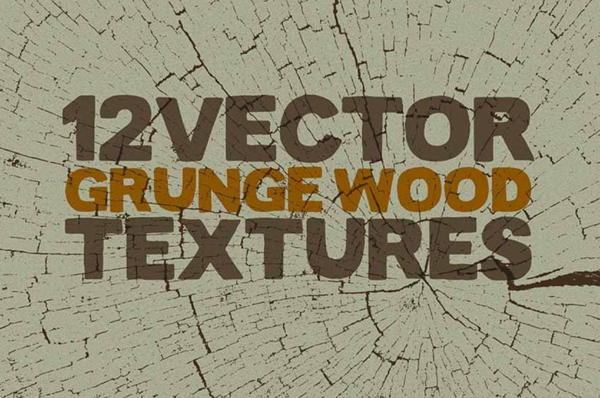 vector grunge wood textures