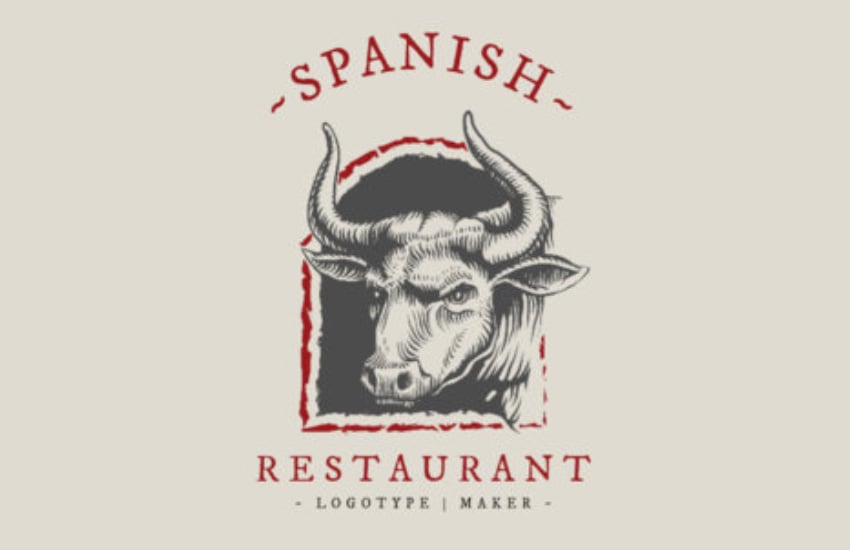 restaurant bull logo
