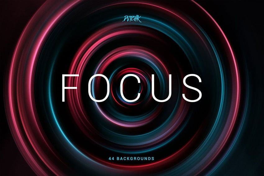 Focus Colorful Zoom Backgrounds by devotchkah