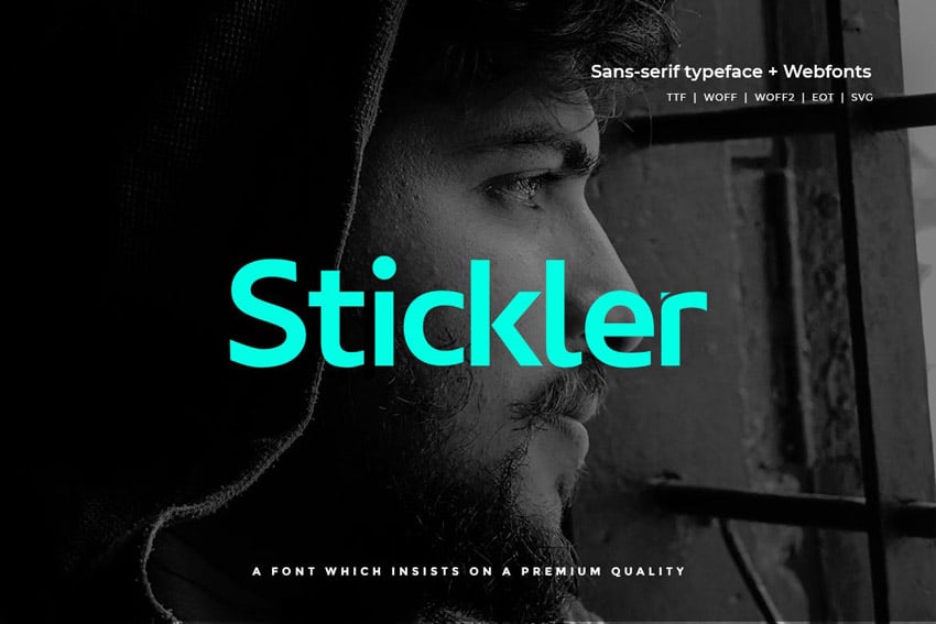 Stickler - Modern Typeface  WebFont