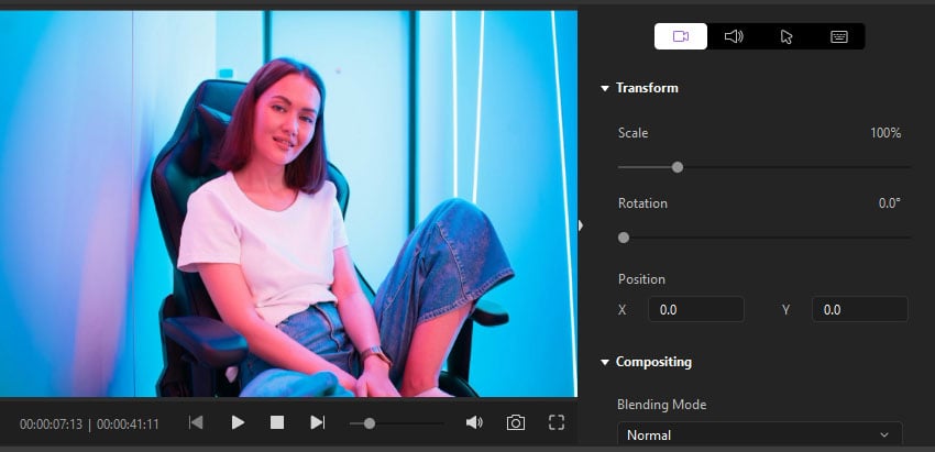 Properties Wondershare DemoCreator