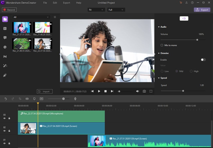 Wondershare DemoCreator Software
