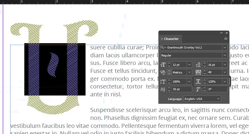 indesign scaling