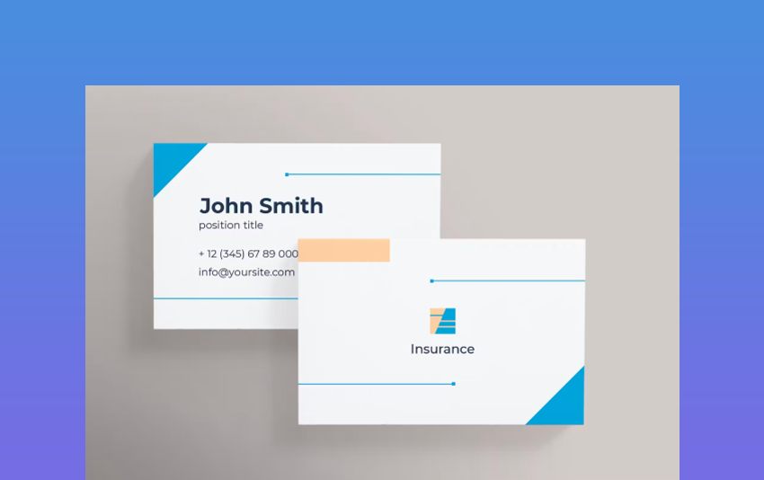 Insurance Agency Business Card