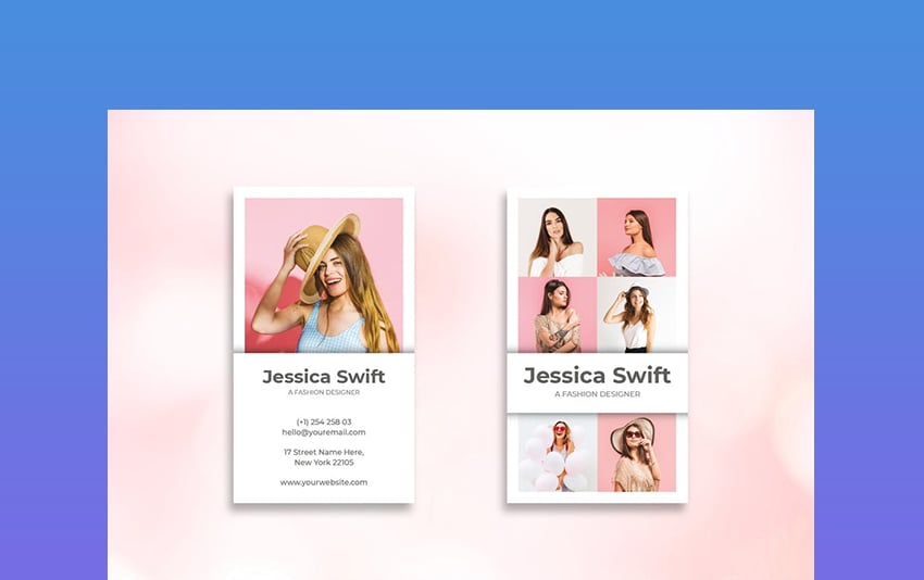 Modern Concept - Photography Business Card