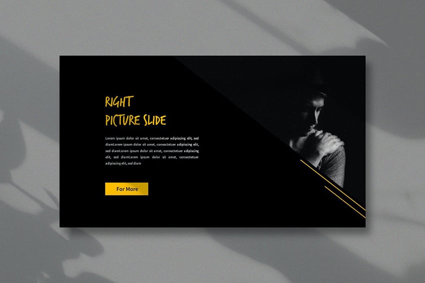 Bitcoin Business Google Slides Template a premium template on Envato Elements that uses plenty of white space