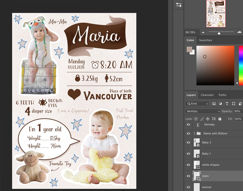 Drawing decorative star shapes