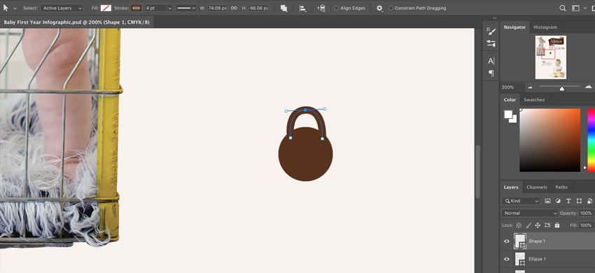 Draw a weight handle