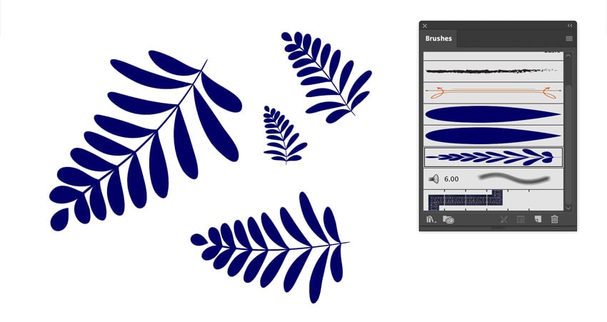 Check new vector art brush