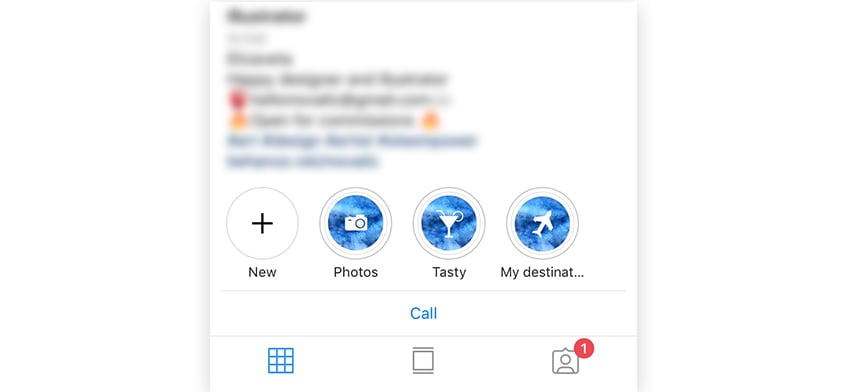 How to get icons for instagram highlights