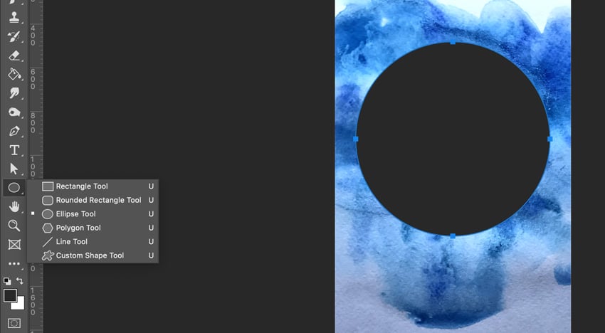 Drawing perfect circle in Adobe Photoshop