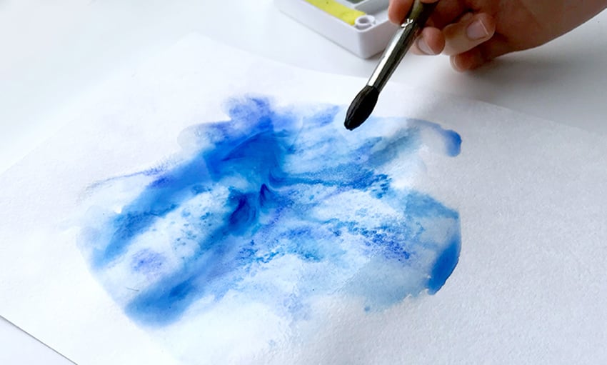 Add salt to create more textures