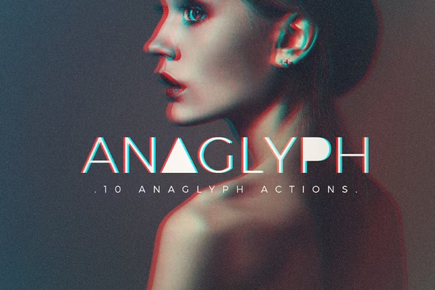 Anaglyph Photoshop Actions