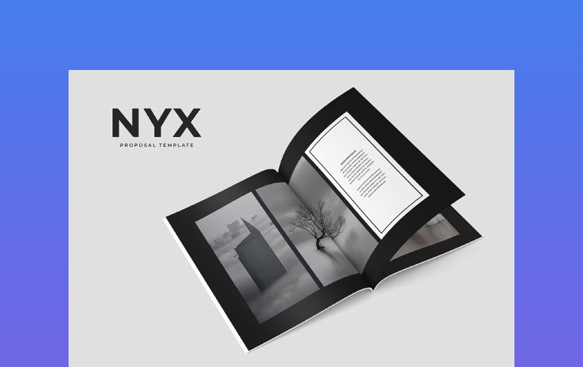 Nyx - Edgy Template for Project Proposals