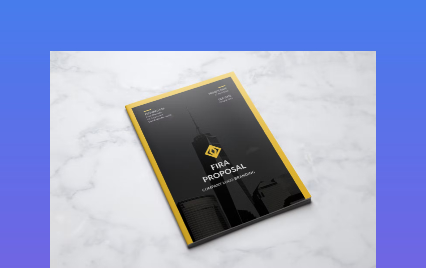 Corporate Simple Project Proposal Template