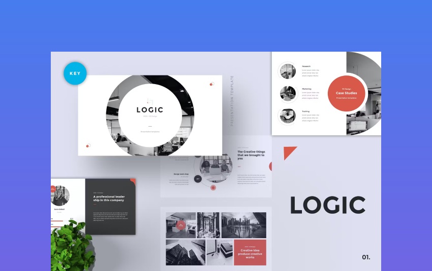 Logic - Pitch Deck Keynote Template