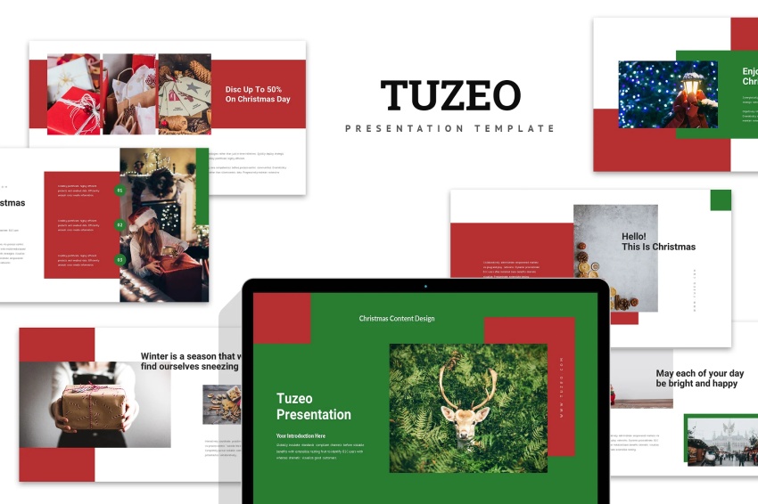 Tuzeo : Christmas Event Promo Powerpoint