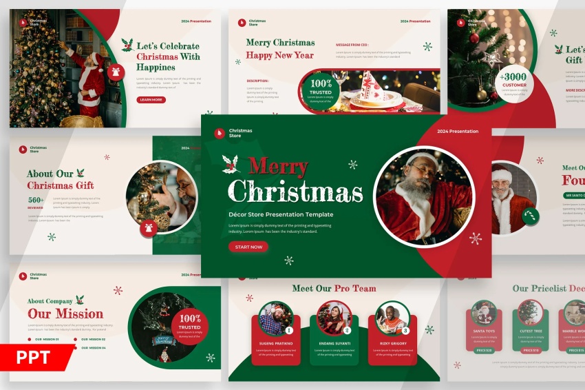 Christmas Eve - PowerPoint Template