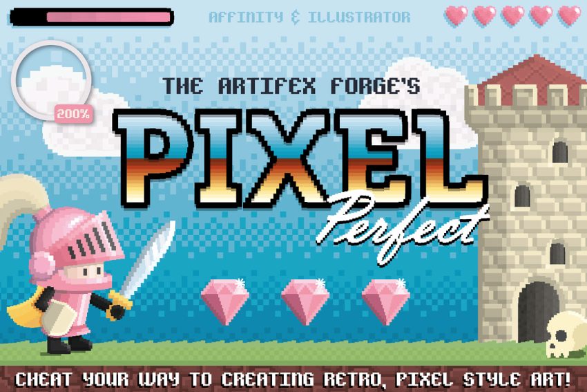 Pixel Perfect - 8-Bit Brushes & Patterns