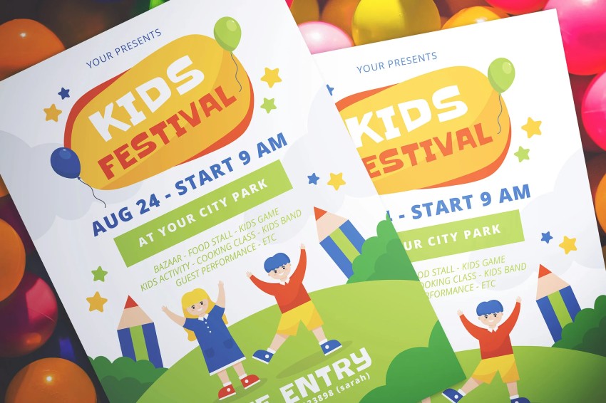 Kids Festival Flyer