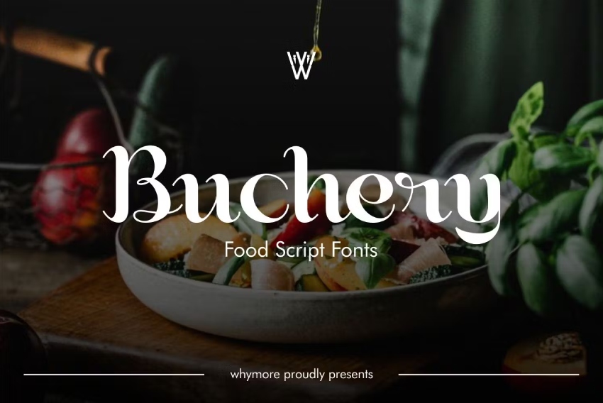 Buchery font