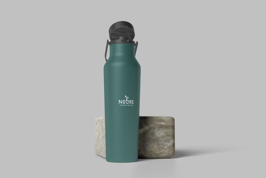 Tumbler Bottle Mockup