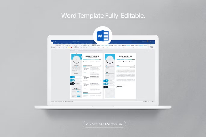 Resume - Engineering Resume Template for Word