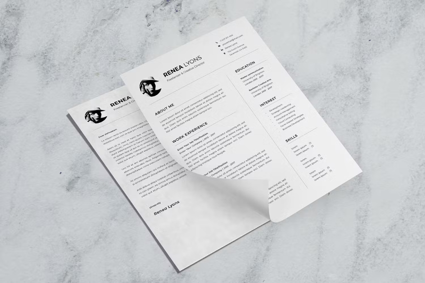 CV Resume - Finance Resume Sample