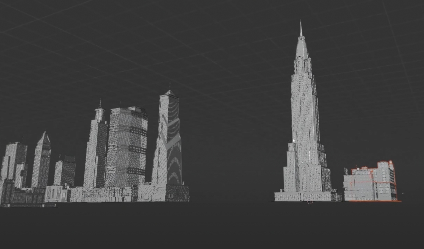 Blocking out the scene