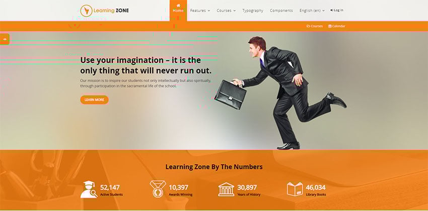 LearningZone - Responsive Moodle Theme