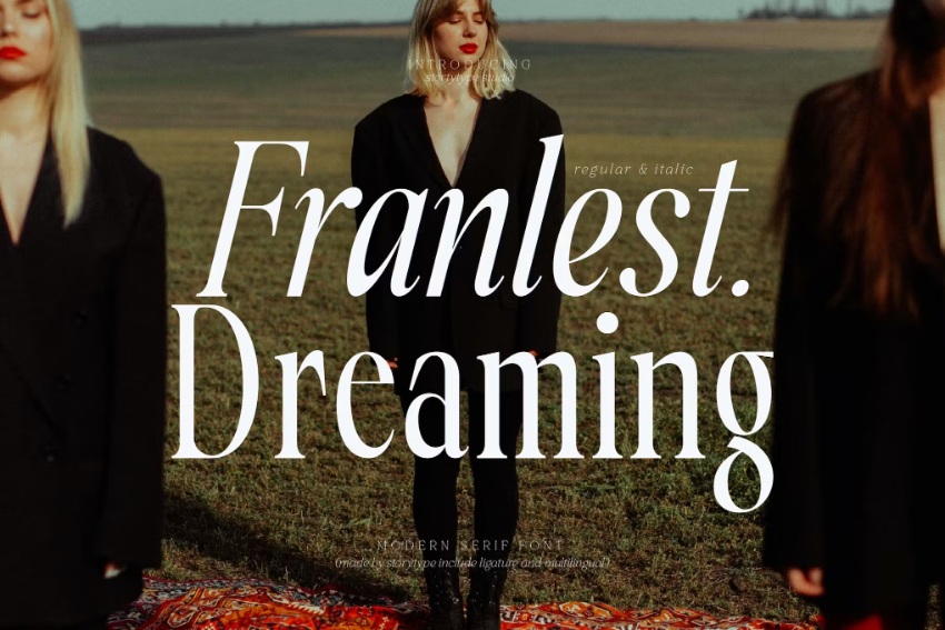 franlest condensed serif