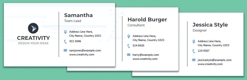 final result of data merge in InDesign