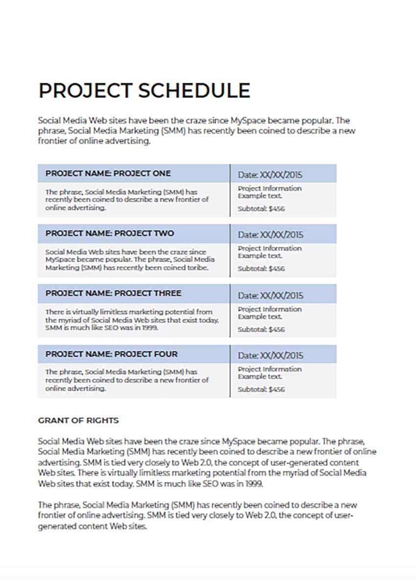 Minimal Proposal Template
