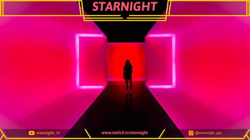Futuristic OBS Stream Overlay Online Maker