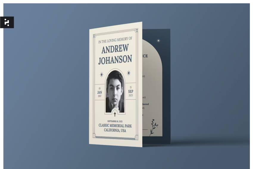 Funeral Program Template