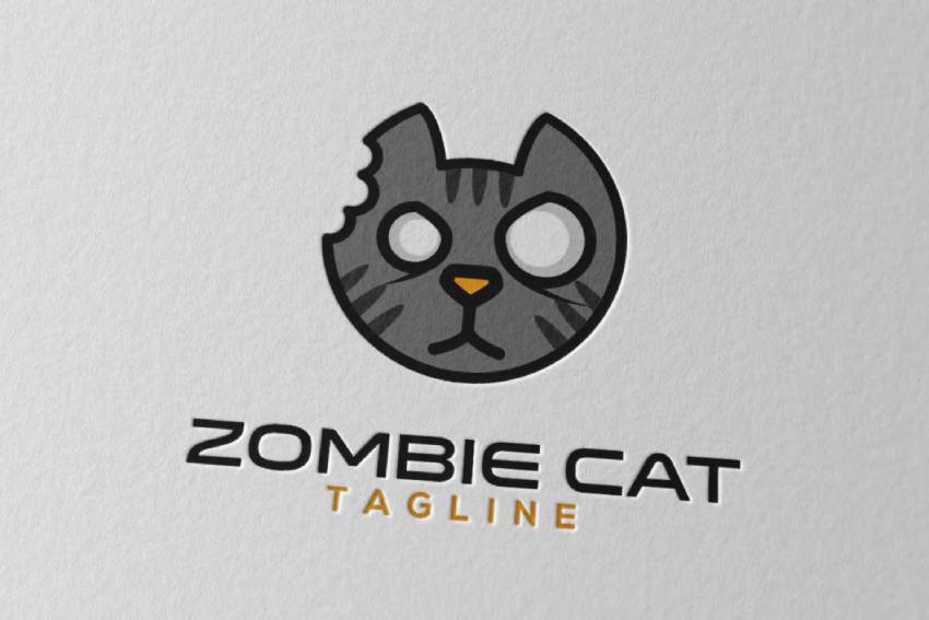 Zombie Cat Logo