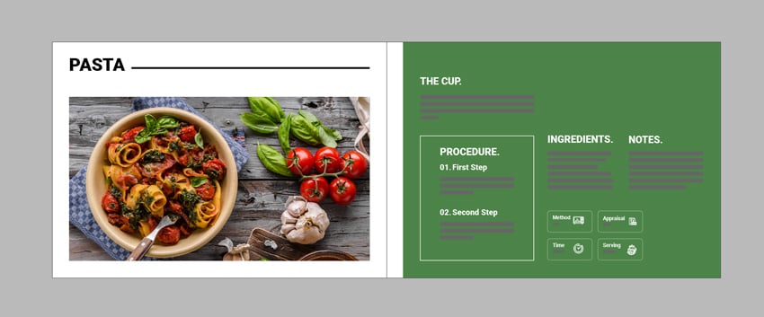Cookbook template