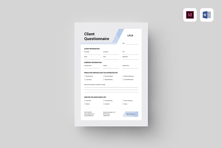 Client Questionnaire