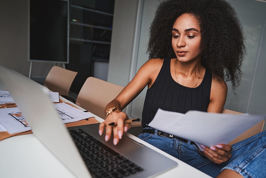 Productive day in the office looks like this