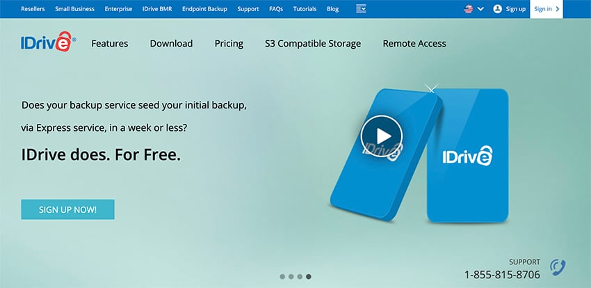 idrive small business data backup onilne software