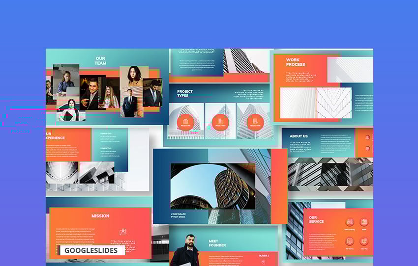 Pitch Deck Corporate GoogleSlides