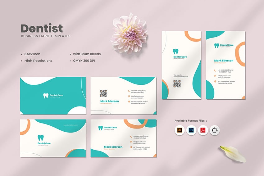 Dentist Business Card Templates