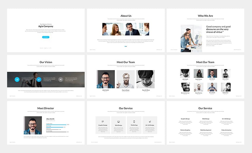 Agio PowerPoint Template 2