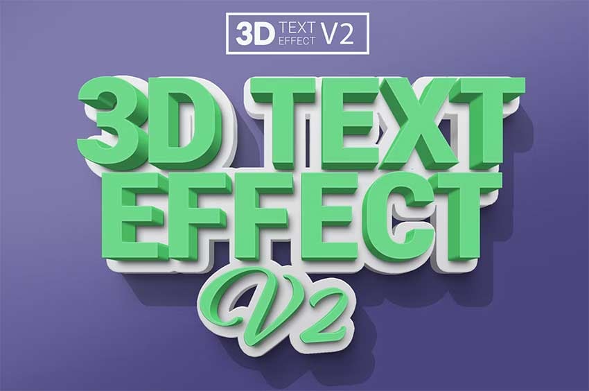 Efecto para trazar letras 3D